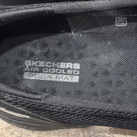 Skechers Women's GO Walk 5 Sneaker Black Size 7.5 - Picture 8 of 9